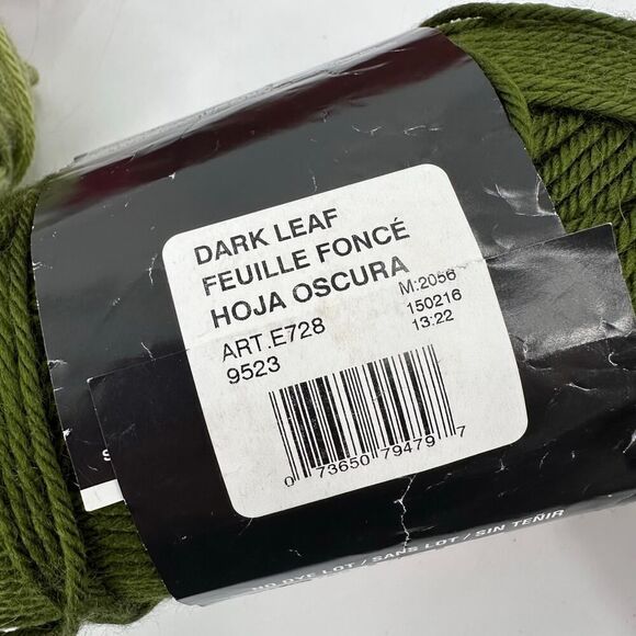 Red Heart Soft Caron Simply Soft Heather Yarn Mixed Lot Deep Teal Tangerine Leaf - Picture 7 of 15